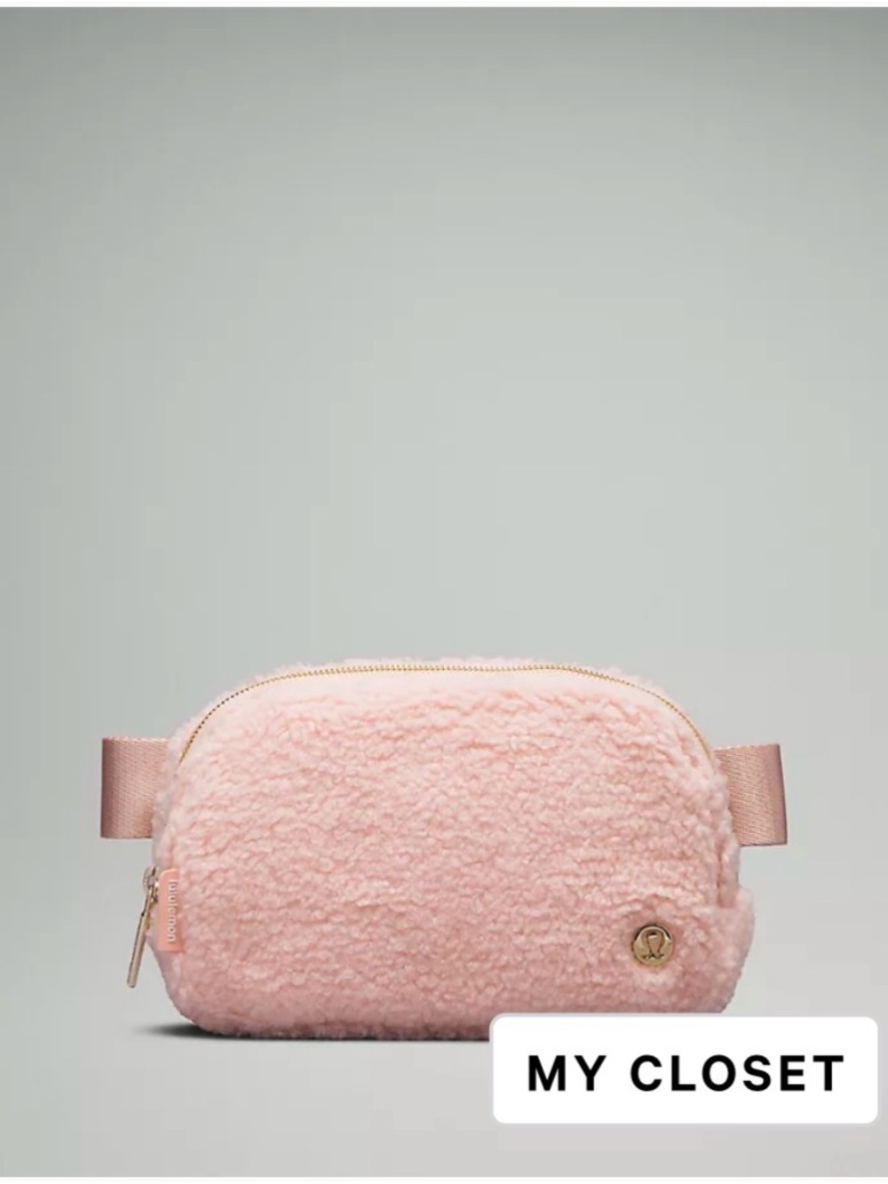 Belt Bag | Pink Sherpa | Lululemon
